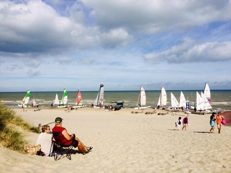 Apt 6 Pers. Duplex Vue Mer Avec Charme De L'Ancien Bray-Dunes Kültér fotó