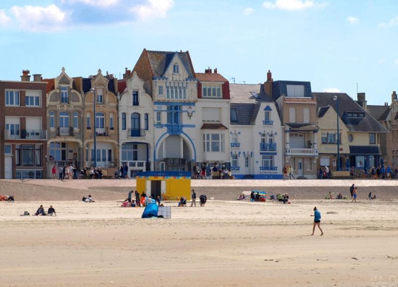 Apt 6 Pers. Duplex Vue Mer Avec Charme De L'Ancien Bray-Dunes Kültér fotó