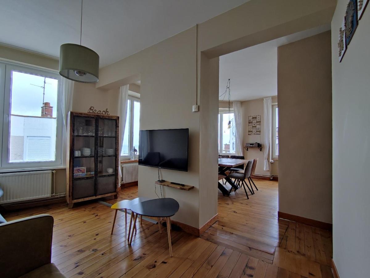 Apt 6 Pers. Duplex Vue Mer Avec Charme De L'Ancien Bray-Dunes Kültér fotó